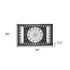 80" X 56" Black And White Cotton Hanging Tapestry