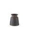 6" Brown Abstract Cylinder Ceramic Table Vase
