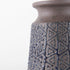 6" Brown Abstract Cylinder Ceramic Table Vase