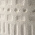 14" White Abstract Cylinder Ceramic Table Vase