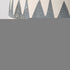 10" Gray And Ivory Geometric Cylinder Ceramic Table Vase