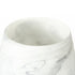 8" Gray Abstract Cylinder Crystal Glass Table Vase
