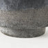 9" Brown And Black Abstract Cylinder Ceramic Table Vase