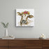 Watercolor Floral Cow Unframed Print Wall Art