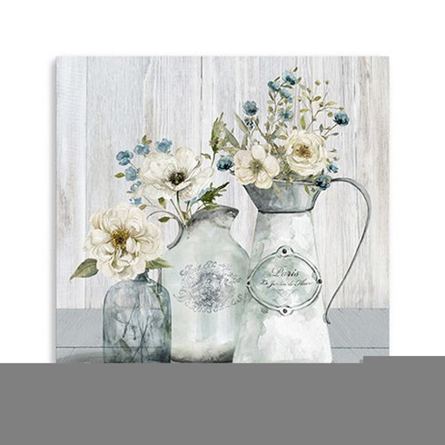 Rustic Flowers Unframed Print Wall Art