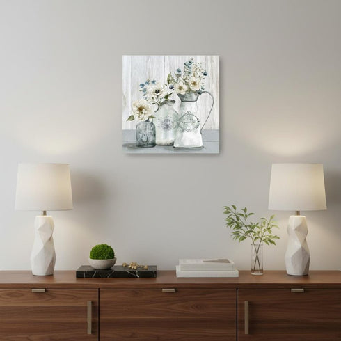 Rustic Flowers Unframed Print Wall Art