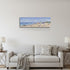 Small Dogs Playing at the Beach Canvas Wall Art