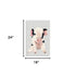 Cute Pink Piglet Unframed Print Wall Art