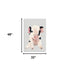 Cute Pink Piglet Unframed Print Wall Art