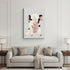 Cute Pink Piglet Unframed Print Wall Art