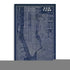 36" x 24" Indigo and White Aerial New York Map Canvas Wall Art