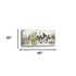 Nyc Golden Bridge Skyline Unframed Print Wall Art