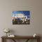 30" x 24" Watercolor City Lights on the Horizon Canvas Wall Art