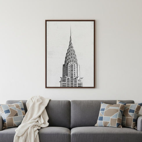 48" x 32" Vintage NYC Canvas Wall Art