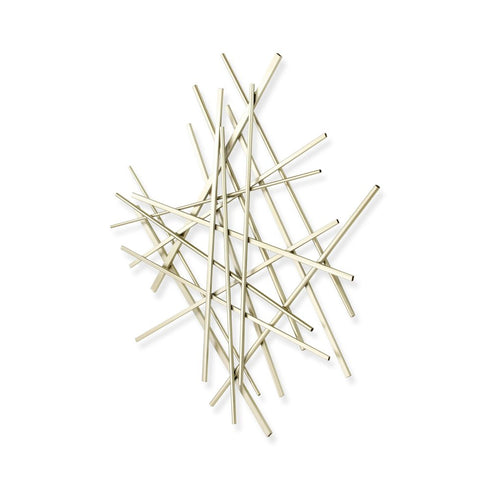Silver Steel Wall Decor