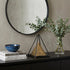 11" Bronze Metal Hand Painted Modern Abstract Tabletop Sculpture