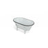 White Bathtub Decorative Sculpture