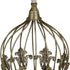 10" Bronze Metal Hand Painted Decorative Crown Tabletop Sculpture