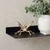 Gold Cast Iron Butterfly Decorative Sculpture