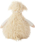 26" X 22" Ivory Lamb Fabric Throw Pillow