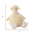 26" X 22" Ivory Lamb Fabric Throw Pillow
