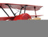c1916 Red Baron Fokker Triplane Model Sculpture