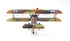 7" Green Metal Hand Painted Model Airplane Tabletop Sculpture