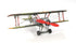 7" Green Metal Hand Painted Model Airplane Tabletop Sculpture