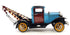 6" Blue And Black Metal Hand Painted Model Car