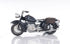 8" Black Metal Hand Painted Decorative Motorcycle