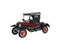 7" Red Metal Hand Painted Model Car