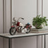 Red Harley Davidson Motorcycle Sculpture