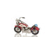 Red Harley Davidson Motorcycle Sculpture