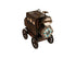 10" Brown Metal Hand Painted Car Model Car