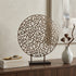 Bronze and Black Abstract Coral Sculpture