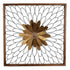 30" X 2" Black Iron Square Framed Art