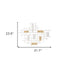 32" X 2" Novelty Peel and Stick Wall Decals