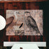 Set of Two Brown Wood Framed Art
