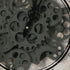 Rustic White Industrial Gear Vintage Wall Clock