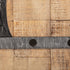 36" X 2" Brown Mango Wood Square Hanging Tapestry