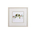 Set of Four Colorful Birds on Branches Wall Art