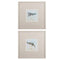 Set of Two Sandpipers Watercolor Wall Art