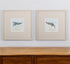Set of Two Sandpipers Watercolor Wall Art