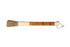 Yellow And Brown Jade Abacus Disc Decorative Calligraphy Brush