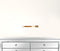 Yellow And Brown Jade Abacus Disc Decorative Calligraphy Brush