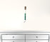 Light Green Jade Abacus Disc Decorative Calligraphy Brush
