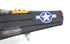 6" Grey Mustang Metal Hand Painted Decorative Airplane