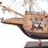 33" Wood Brown Sovereign of the Seas Hand Painted Boat Sculpture