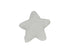 Set of Two 12" X 12" White Star Starfish Coastal Throw Pillow