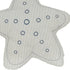 Set of Two 12" X 12" White Star Starfish Coastal Throw Pillow